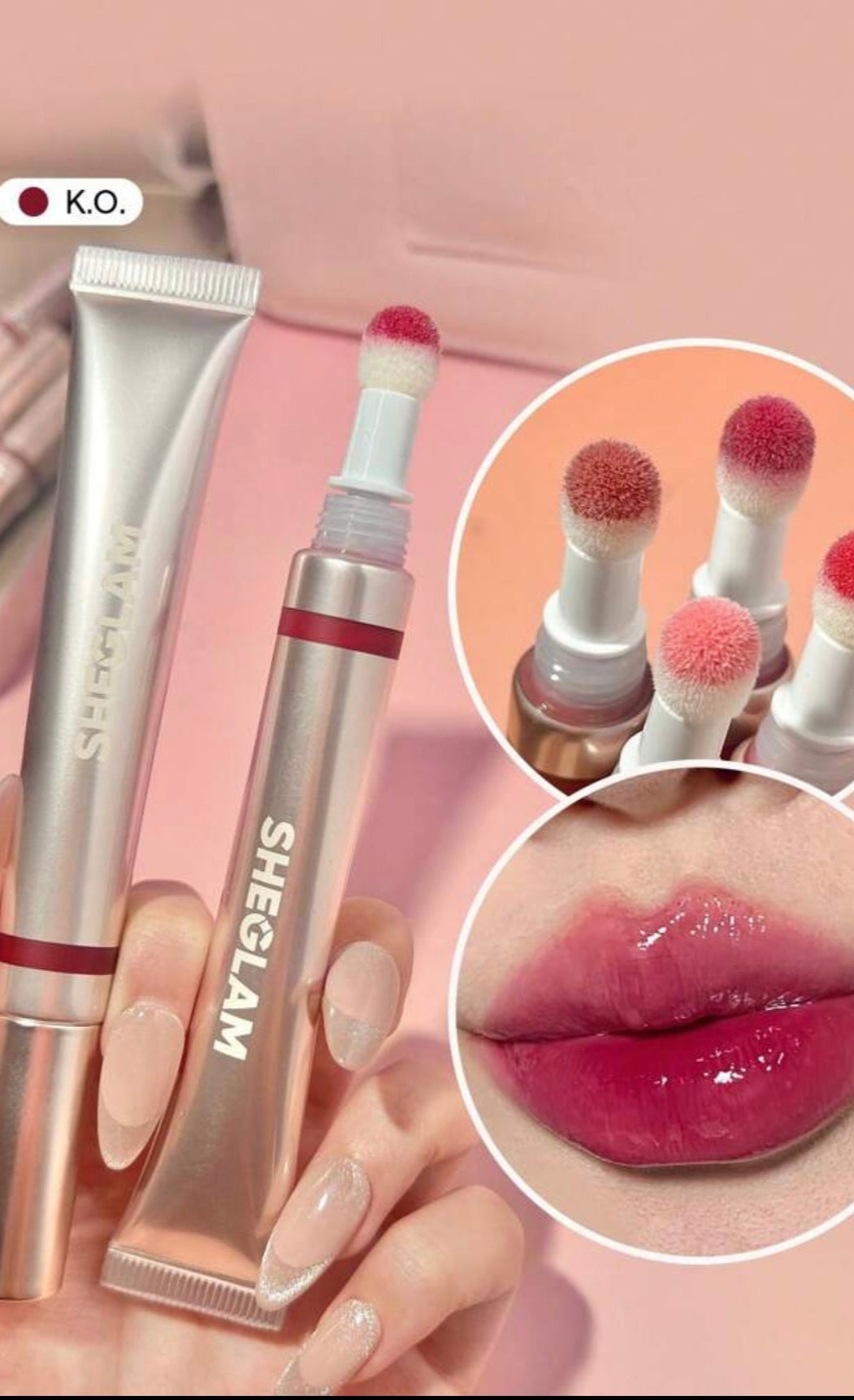 SHEGLAM Pout Pillow Cushion Lip Gloss β K.O. πβ¨