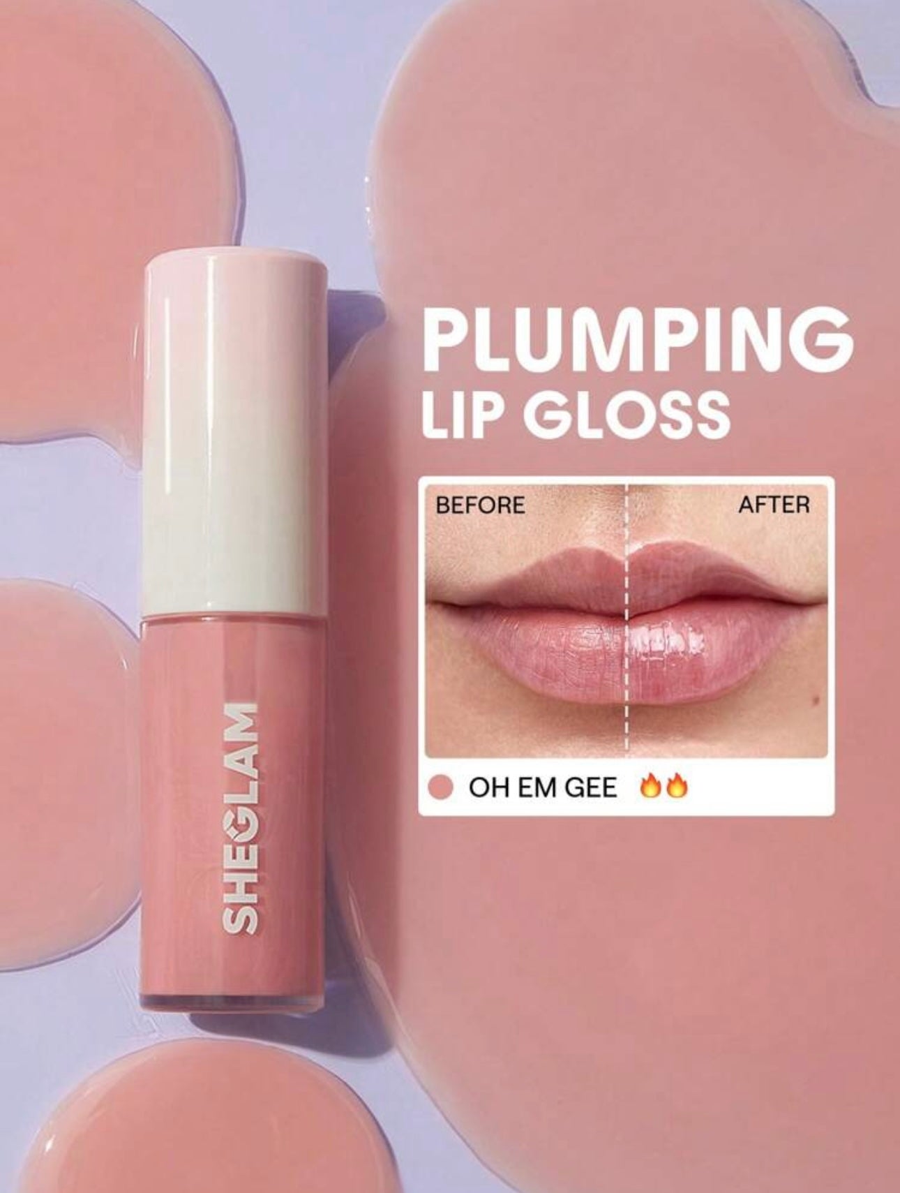 SHEGLAM Hot Goss Plumping Lip Gloss β Oh Em Gee πβ¨