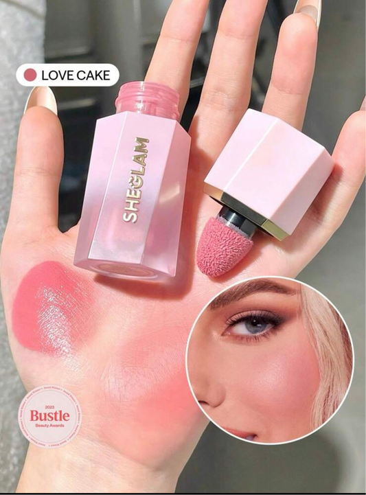 SHEGLAM Color Bloom Liquid Blush Matte Finish – Love Cake 🌸💗