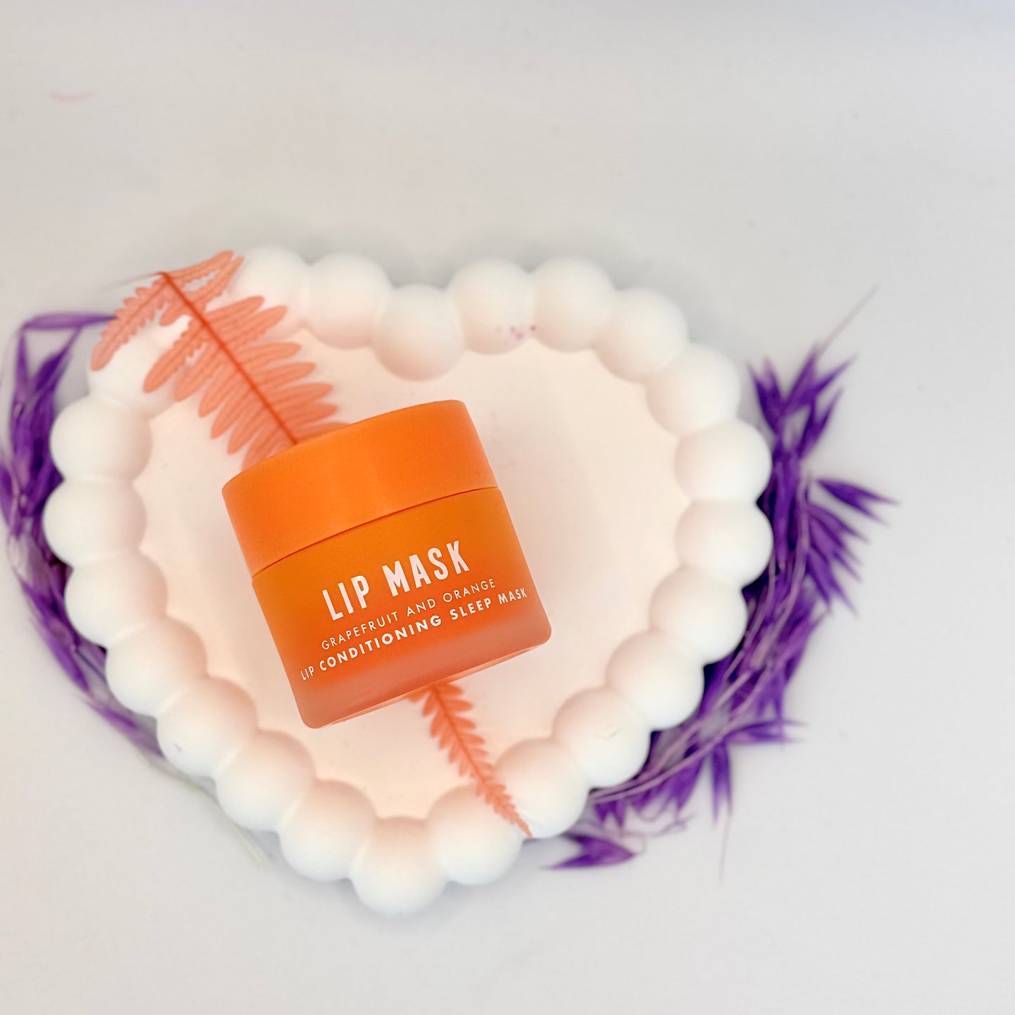 🍊 Citrus Pout — Grapefruit & Orange Lip Mask