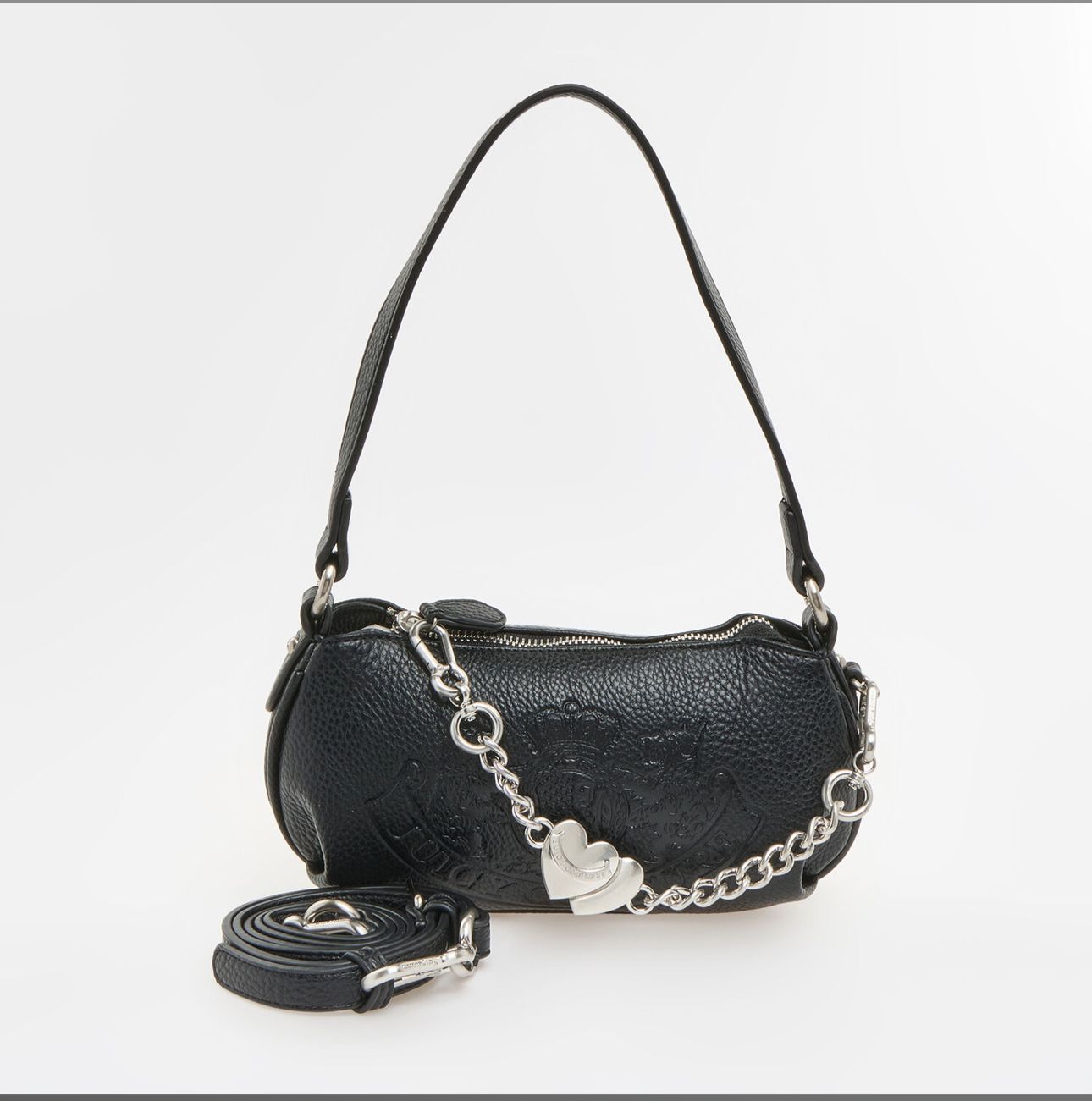 Juicy Couture Black Twig Narrative Shoulder Bag 👜🖤