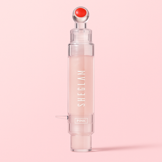SHEGLAM Booster Shine Plumping Lip Gloss — Pink Flamingo 💋✨