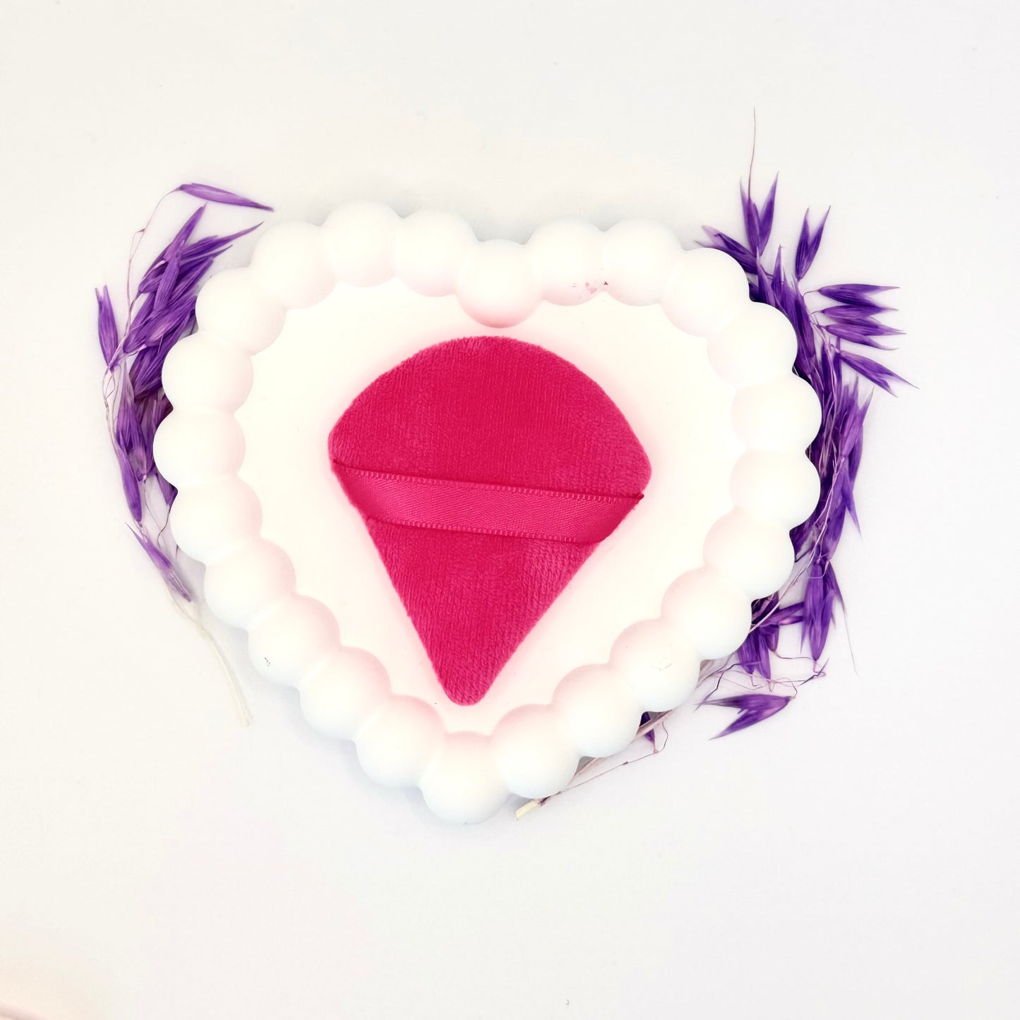 🌸 Petal Press — Triangular Powder Puff Set (5-pack)