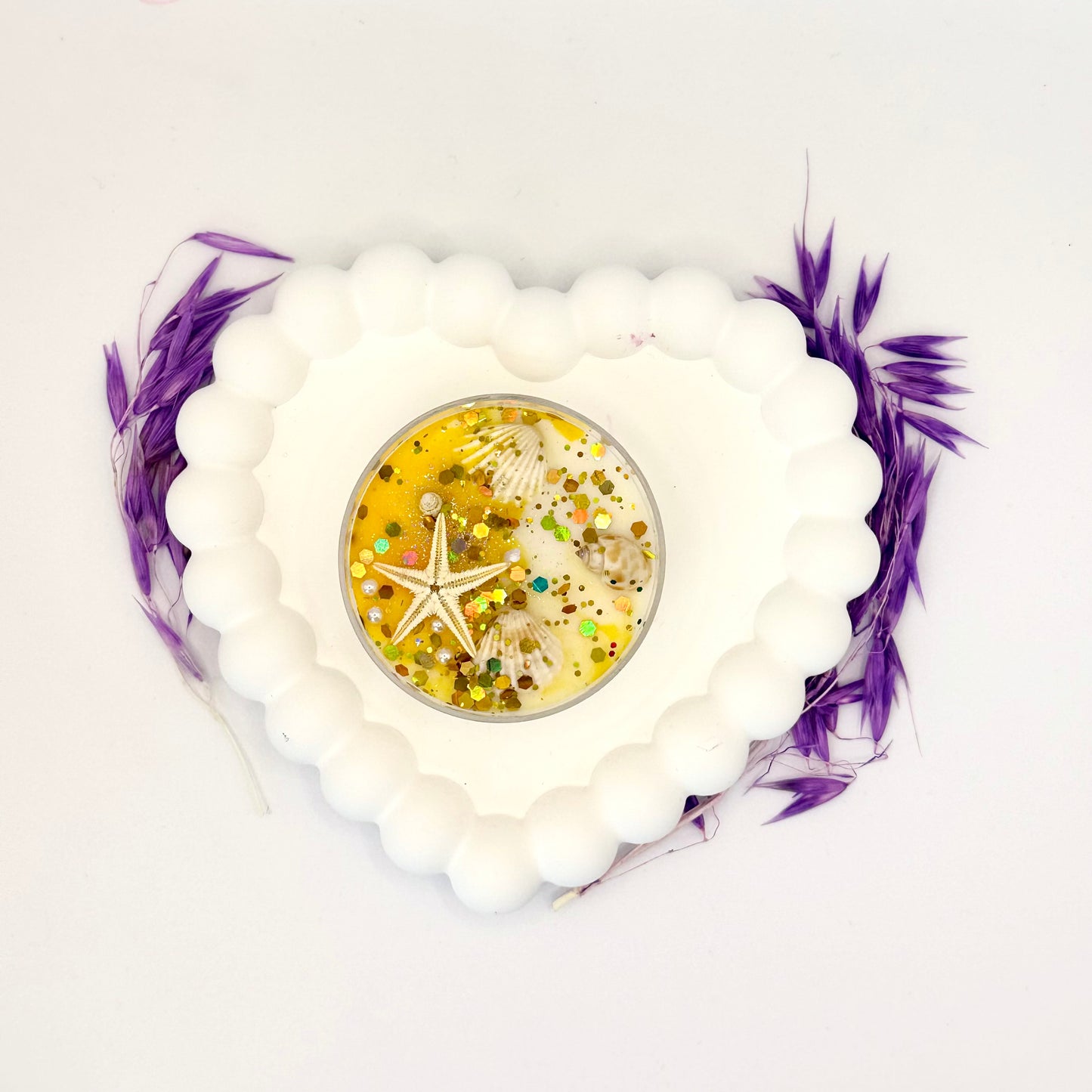 🌊 Sea Spell — Ocean-Topped Scented Candle