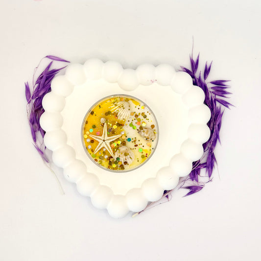 🌊 Sea Spell — Ocean-Topped Scented Candle