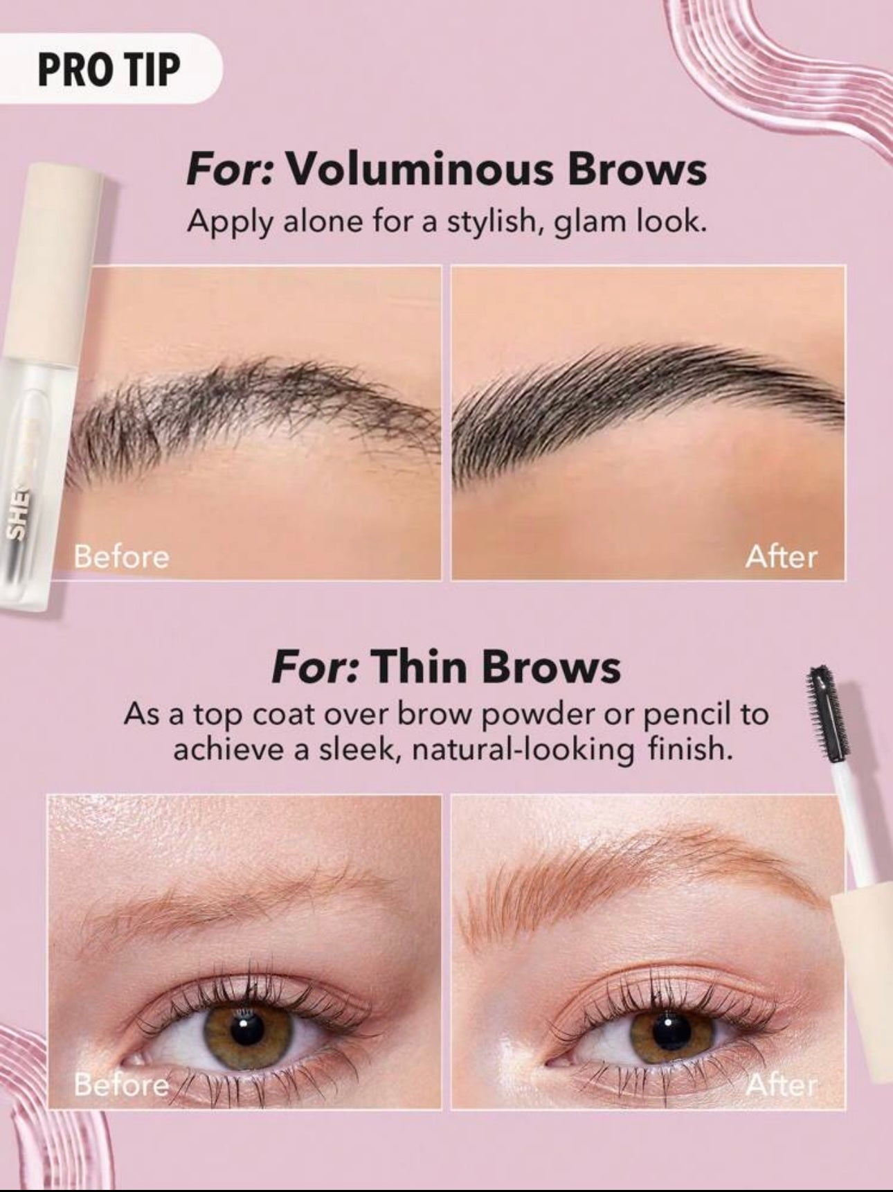 SHEGLAM Set Me Up Brow Gel 🪞✨