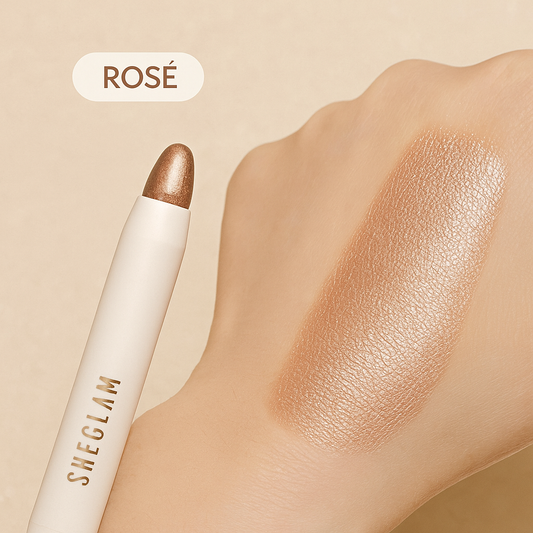 SHEGLAM Big N’ Bright Eye Pencil — Rosé 🌸✨
