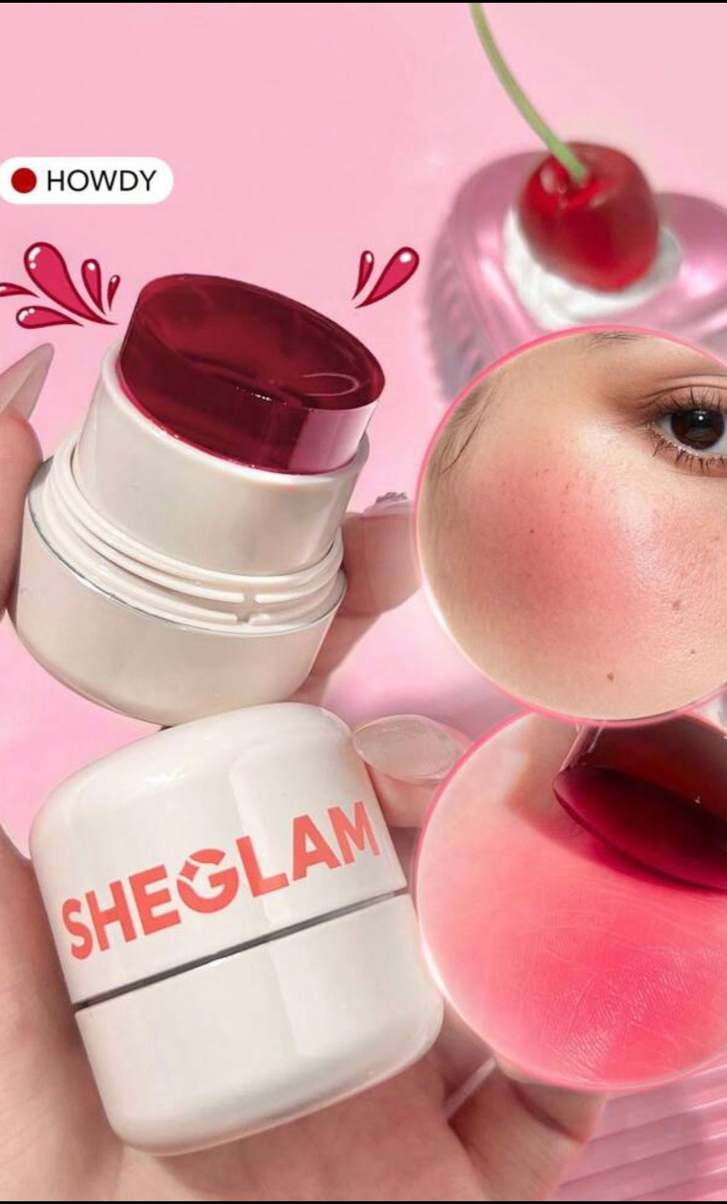 SHEGLAM Jelly-Licious Hydrating Lip & Blush Tint – Howdy 🧡💦