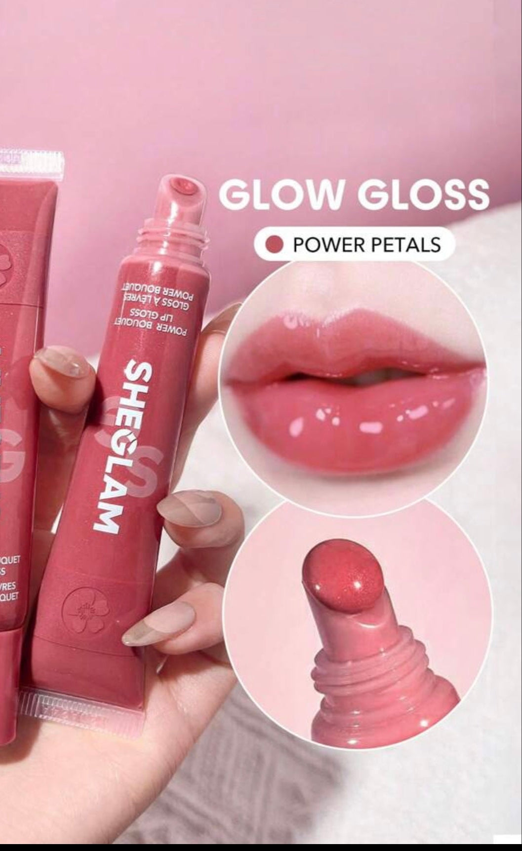 SHEGLAM Power Bouquet Lip Gloss – Power Petals 🌸✨