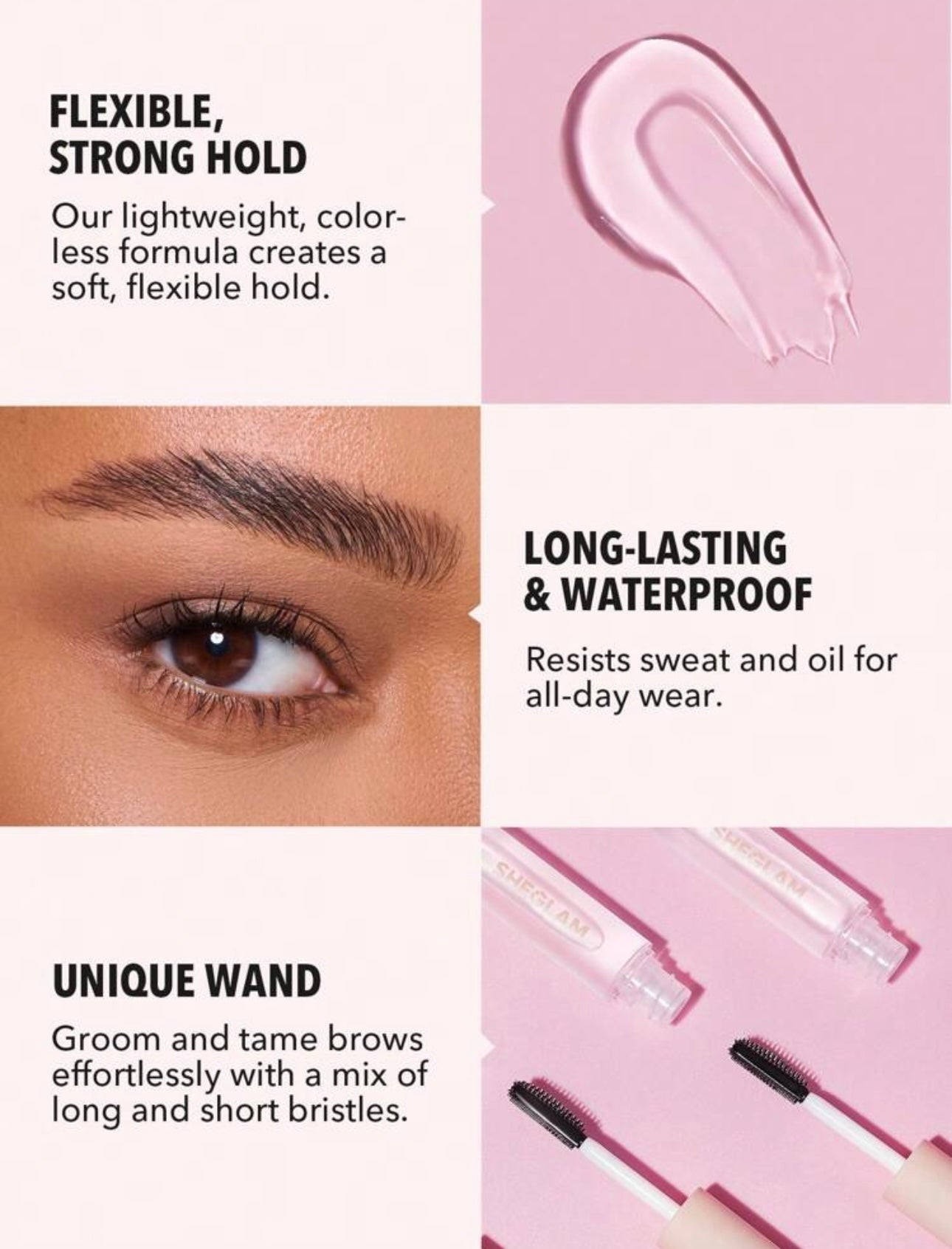 SHEGLAM Set Me Up Brow Gel 🪞✨