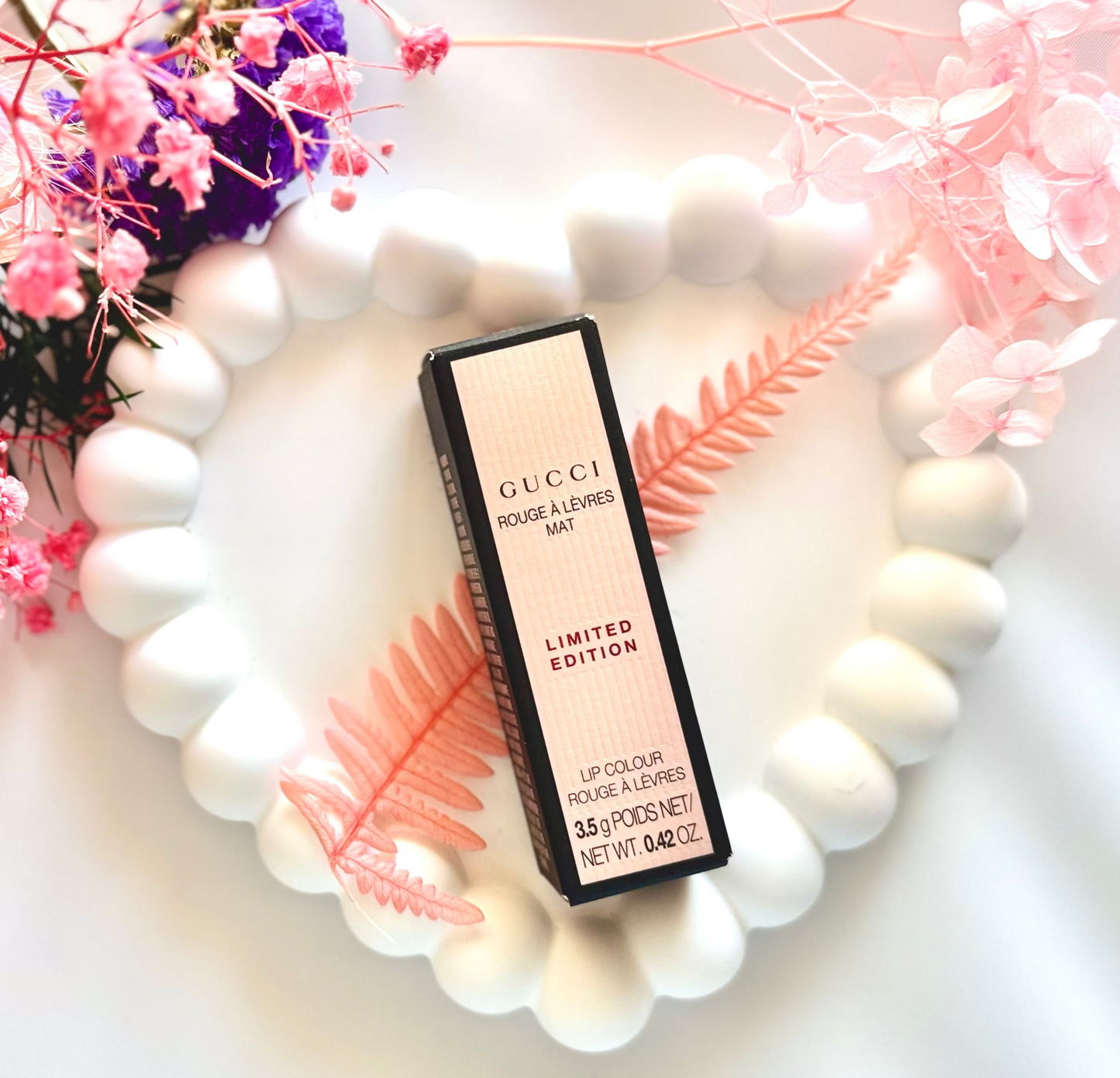 Gucci Rouge à Lèvres Satin Lipstick — 509 Janie Scarlet (Limited Edition) 💎✨